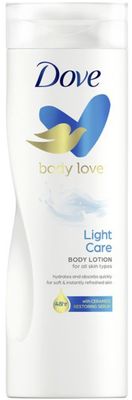 DOVE BODY LOTION 400ML LOVE LIGHT CARE