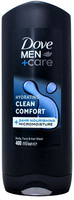 DOVE MEN+CARE BODY WASH 400ML CLEAN COMFORT