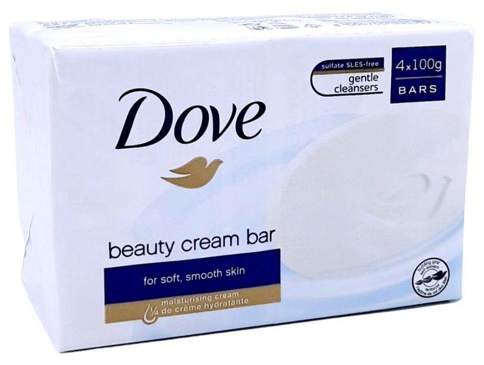 DOVE BAR SOAP 100G ORIGINAL (4PACK)