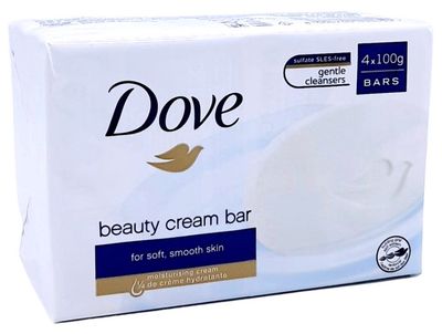 DOVE BAR SOAP 100G ORIGINAL (4PACK)