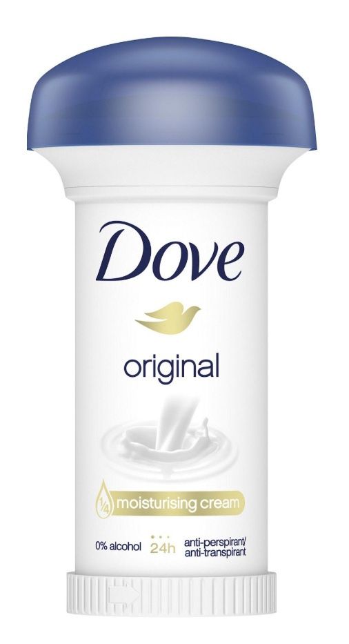 DOVE ANTIPERSPIRANT ORIGINAL CREAM 50ML