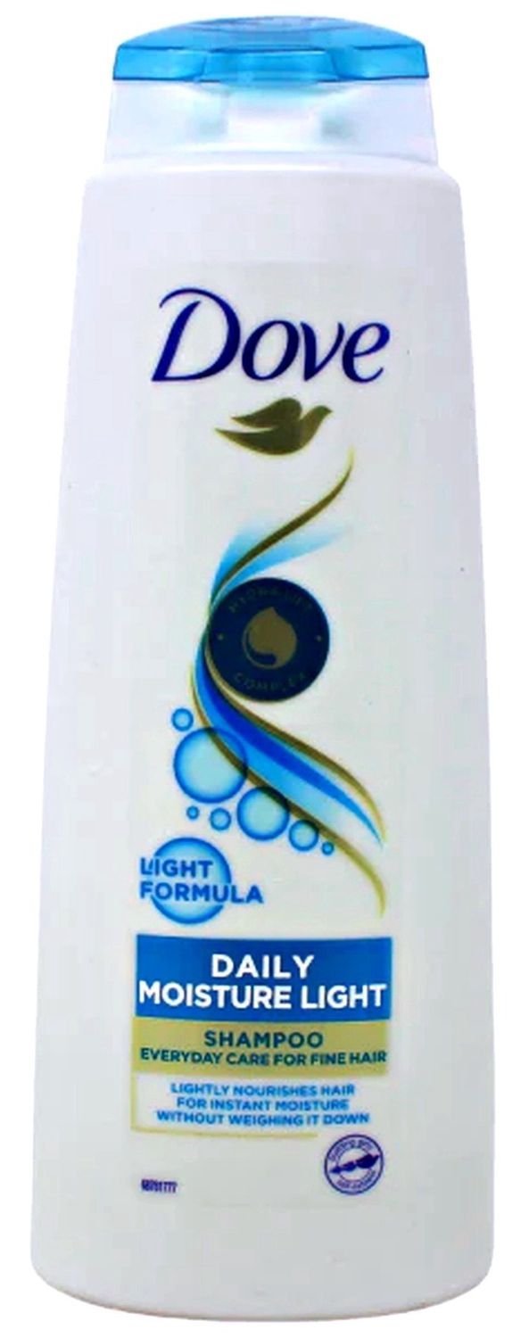DOVE SHAMPOO 400ML DAILY MOISTURE LIGHT