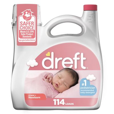 DREFT NEWBORN 4.43L LAUNDRY DETERGENT 114LOADS