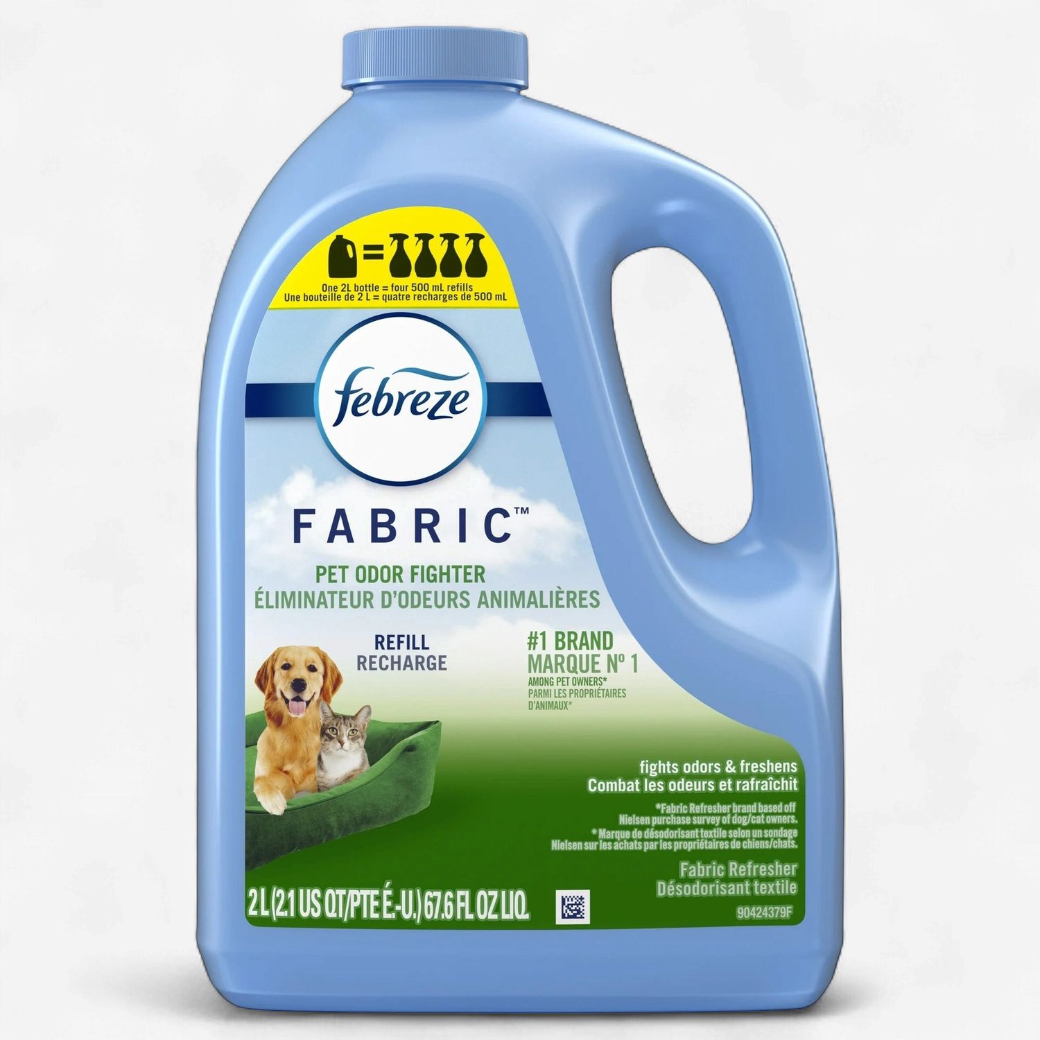 FEBREZE FABRIC SPRAY 2L PET ODOR FIGHTER (REFILL)