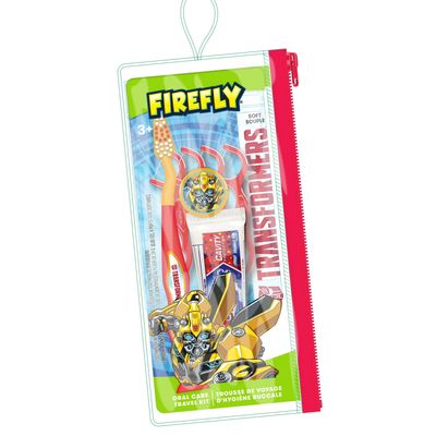FIREFLY TRANSFORMERS ORAL CARE TRAVEL KIT 3+ SOFT