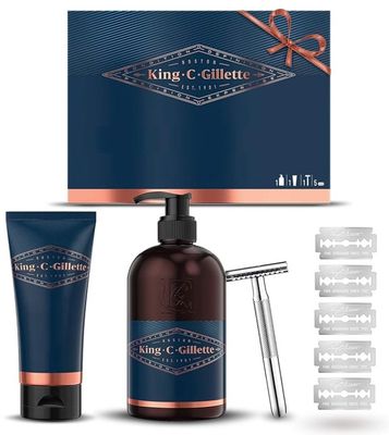 KING C GILLETTE (STARTER KIT) 8 PIECE SET