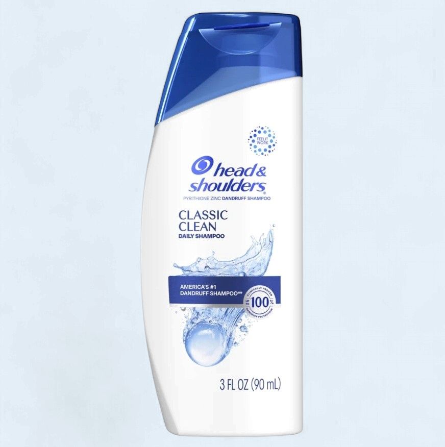 HEAD &amp; SHOULDERS DANDRUFF SHAMPOO 90ML CLASSIC CLEAN (TRAVEL SIZE)