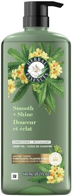 HERBAL ESSENCES SMOOTH + SHINE HEMP OIL 600ML SHAMPOO