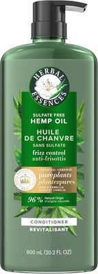 HERBAL ESSENCES SMOOTH + SHINE HEMP OIL 600ML SHAMPOO