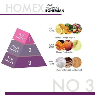 HOMEX #03 BOHEMIAN AIR FRESHENER 300ML