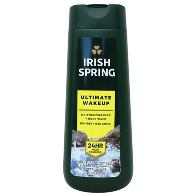 IRISH SPRING BODY WASH 591ML ULTIMATE WAKE UP