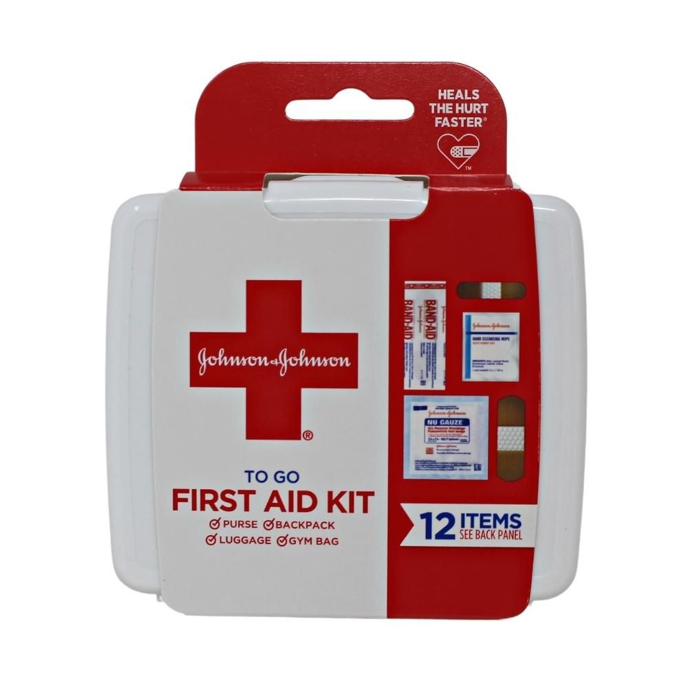 JOHNSON &amp; JOHNSON FIRST-AID TO-GO! (12 PACK)