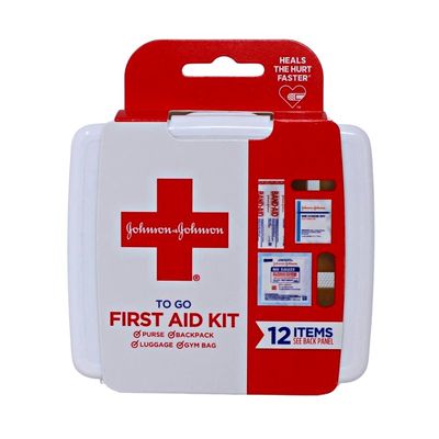JOHNSON &amp; JOHNSON FIRST-AID TO-GO! (12 PACK)