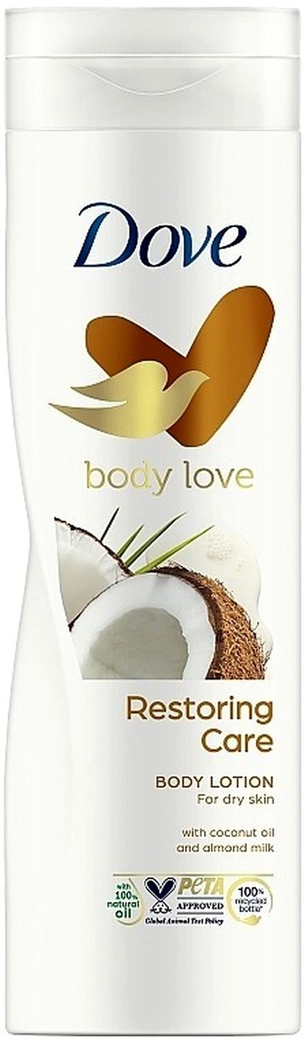 DOVE BODY LOTION 400ML COCONUT &amp; ALMOND MILK
