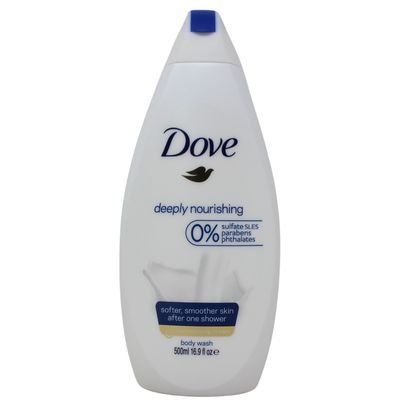 DOVE BODY WASH 500ML DEEPLY NOURISHING