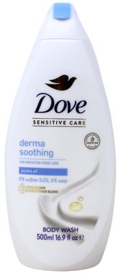 DOVE BODY WASH 500ML DERMA SOOTHING