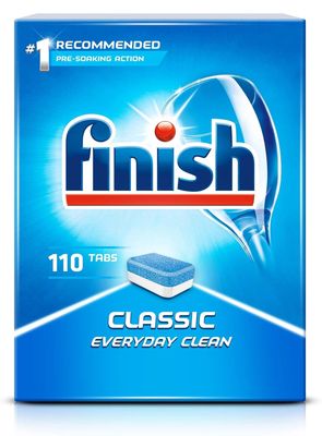 FINISH DISHWASHER TABS 1.99KG CLASSIC EVERYDAY CLEAN 110'S