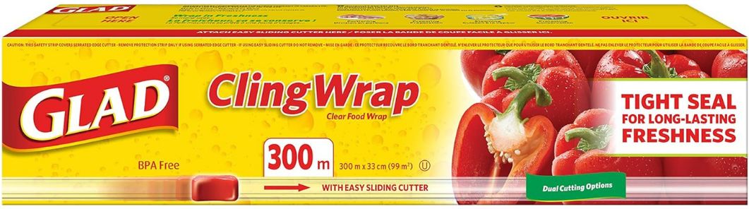 GLAD CLINGWRAP SLIDECUTTER 300M
