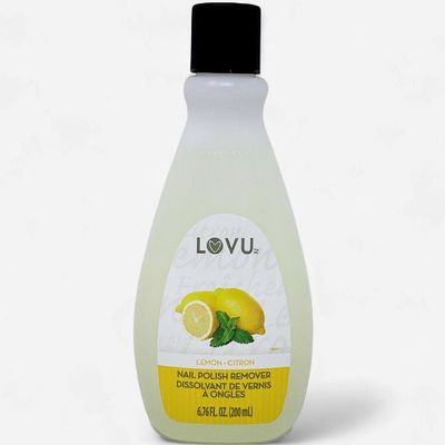 LOVU NAIL POLISH REMOVER 200ML LEMON