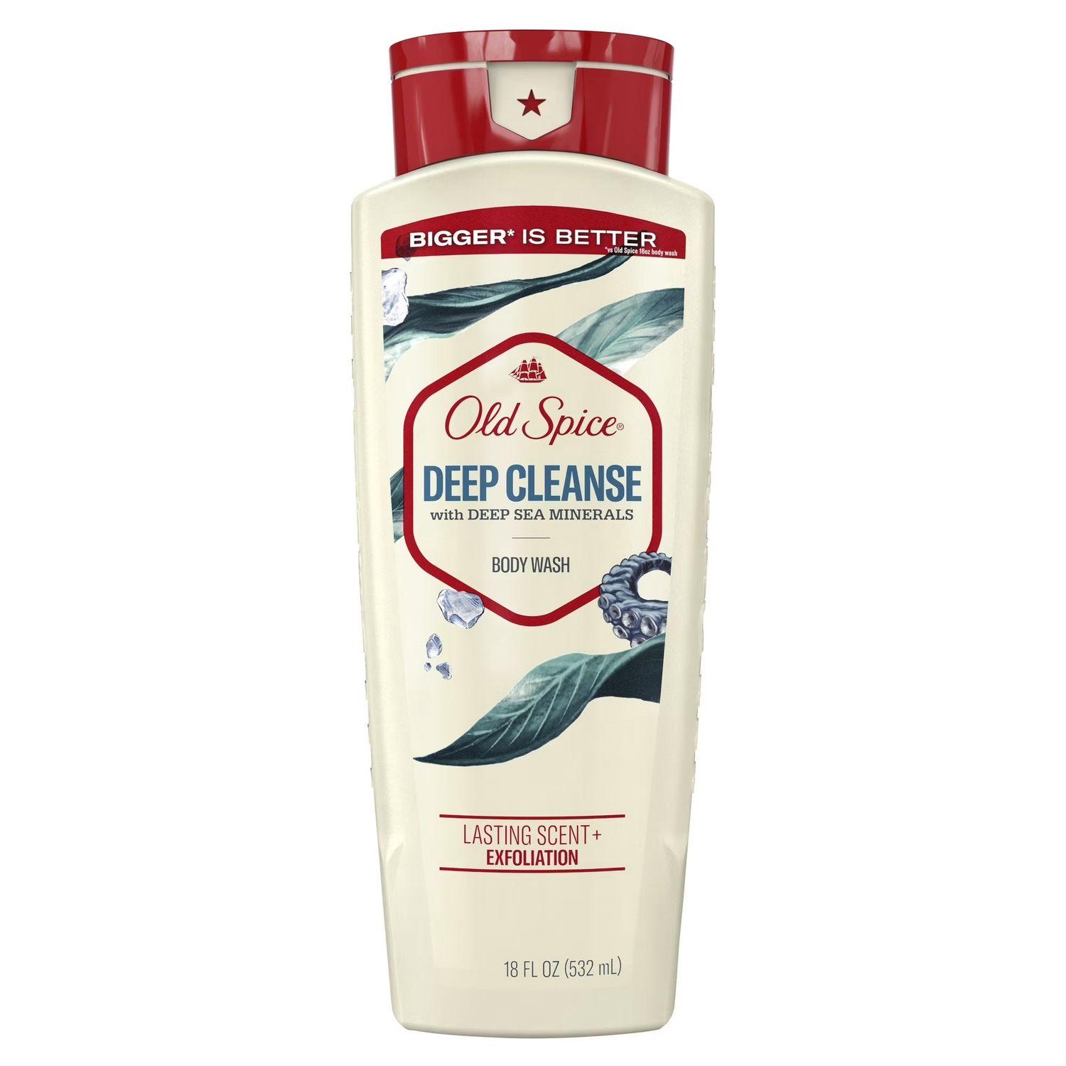 OLD SPICE BODY WASH 532ML DEEP CLEANSE