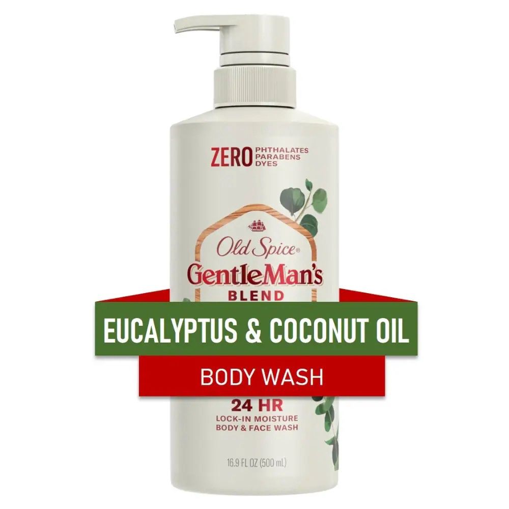 OLD SPICE BODY WASH 887ML GENTLEMANS BLEND EUCALYPTUS COCONUT OIL