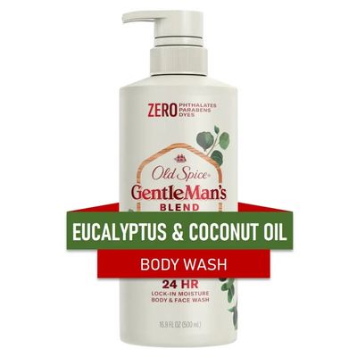 OLD SPICE BODY WASH 887ML GENTLEMANS BLEND EUCALYPTUS COCONUT OIL