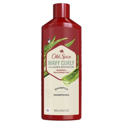 OLD SPICE SHAMPOO 400ML WAVY CURLY ALOE AVOCADO OIL