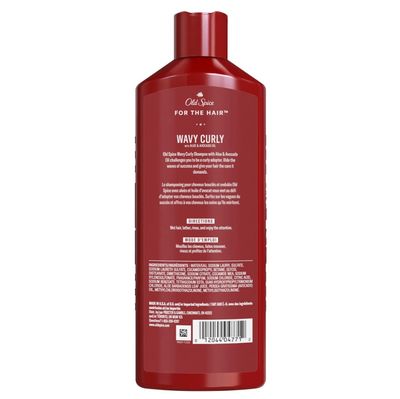 OLD SPICE SHAMPOO 400ML WAVY CURLY ALOE AVOCADO OIL