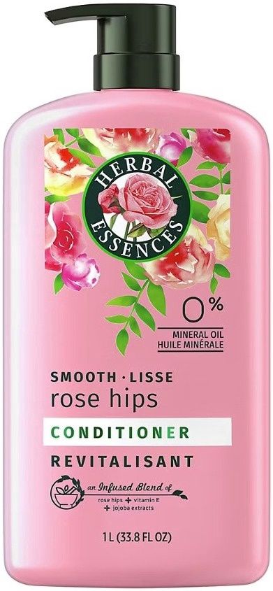 HERBAL ESSENCES SMOOTH ROSE HIPS 1L CONDITIONER (PUMP)