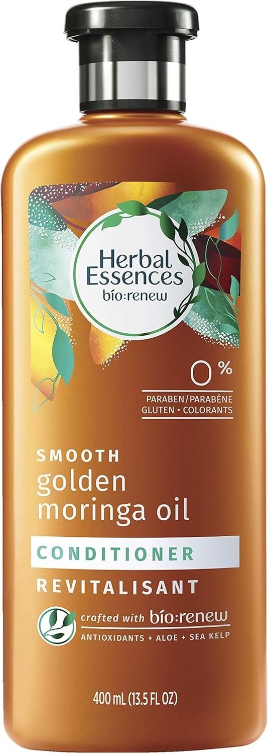 HERBAL ESSENCES SMOOTH GOLDEN MORINGA OIL 400ML CONDITIONER