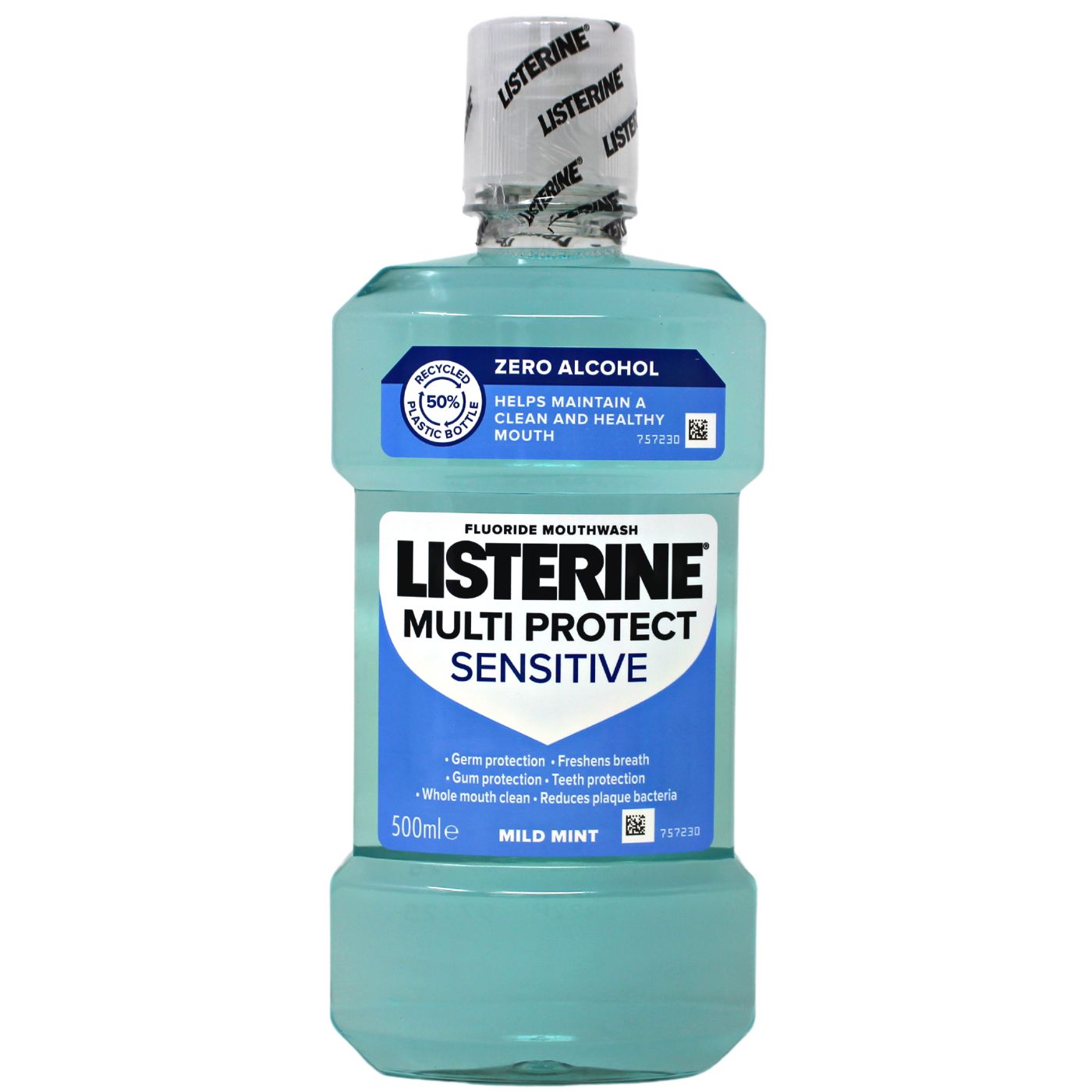 LISTERINE MOUTHWASH 500ML SENSITIVE MILD MINT