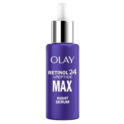 OLAY NIGHT SMOOTHING SERUM RETINOL MAX PEPTIDES 40ML FRAGRANCE-FREE