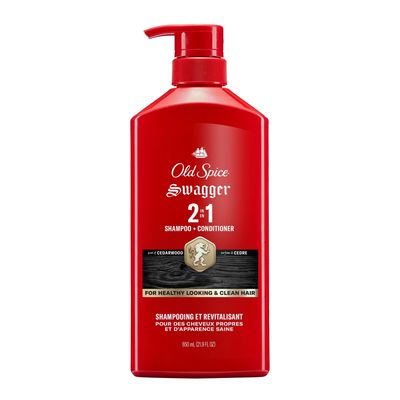OLD SPICE 2-IN-1 SHAMPOO CONDITIONER 650ML SWAGGER CEDARWOOD