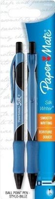 PAPER MATE CLICK PEN SILK WRITER B 1.6MM (2 PACK)