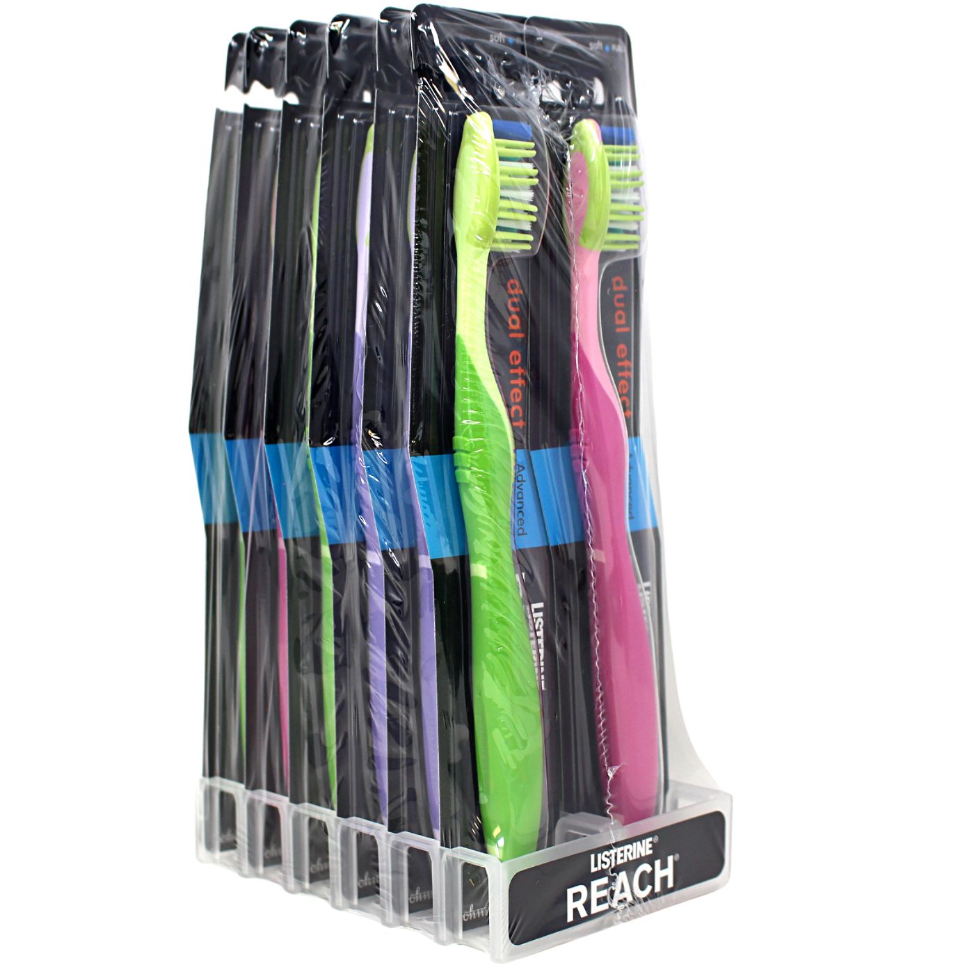 LISTERINE TOOTHBRUSH REACH ADVANCED CARE SOFT (12 PACK)