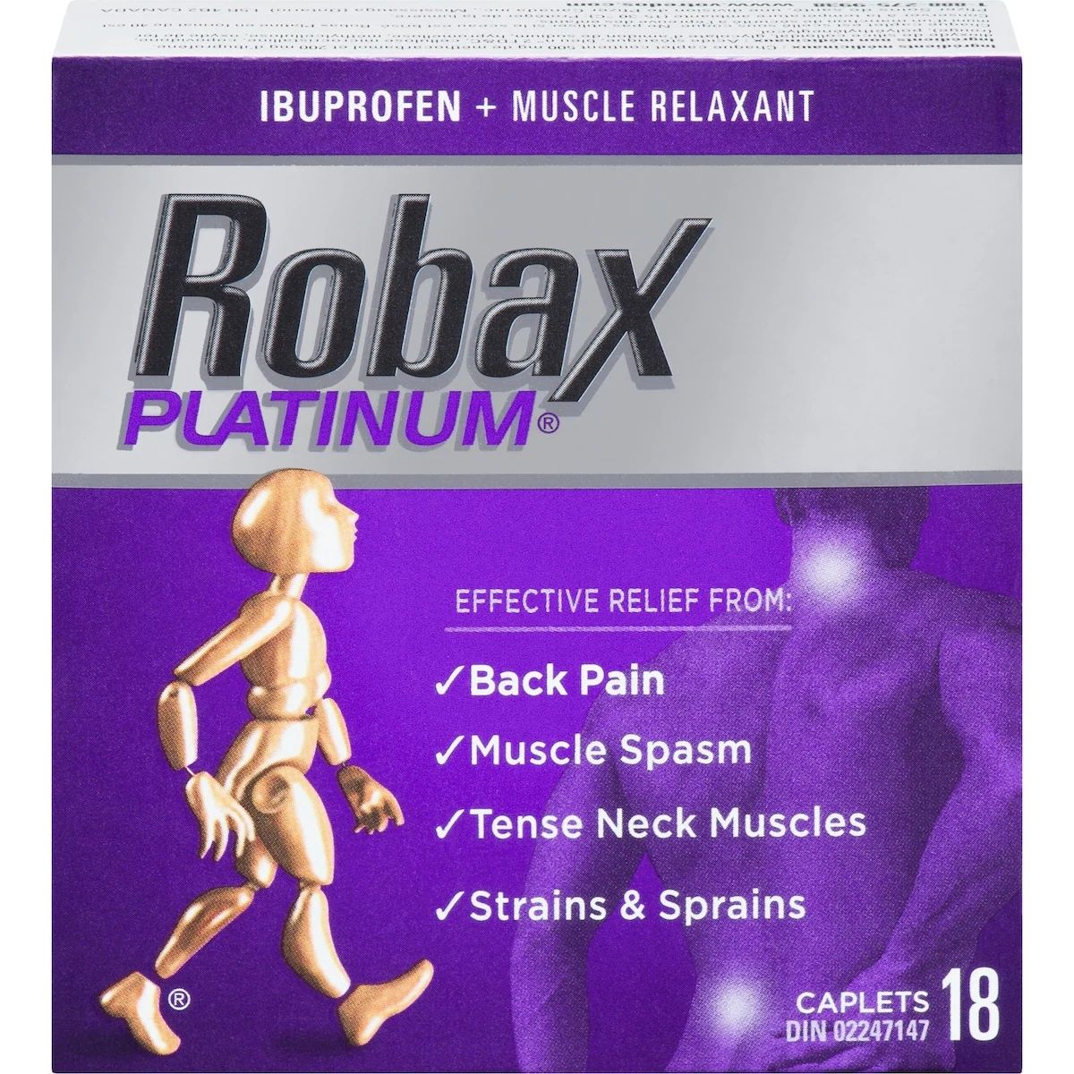 ROBAX PLATINUM CAPLETS 18'S
