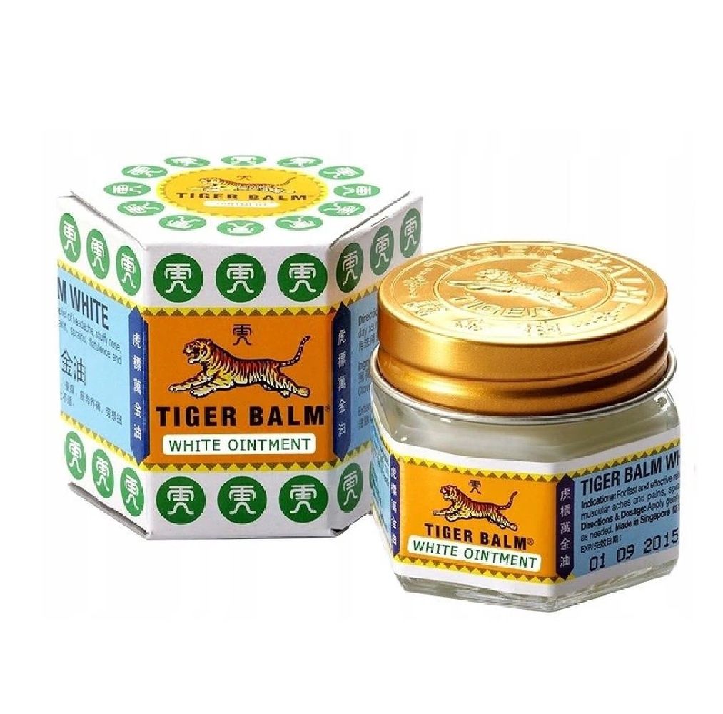 TIGER BALM 21G WHITE OINTMENT EFFECTIVE RELIEF FROM HEADACHE