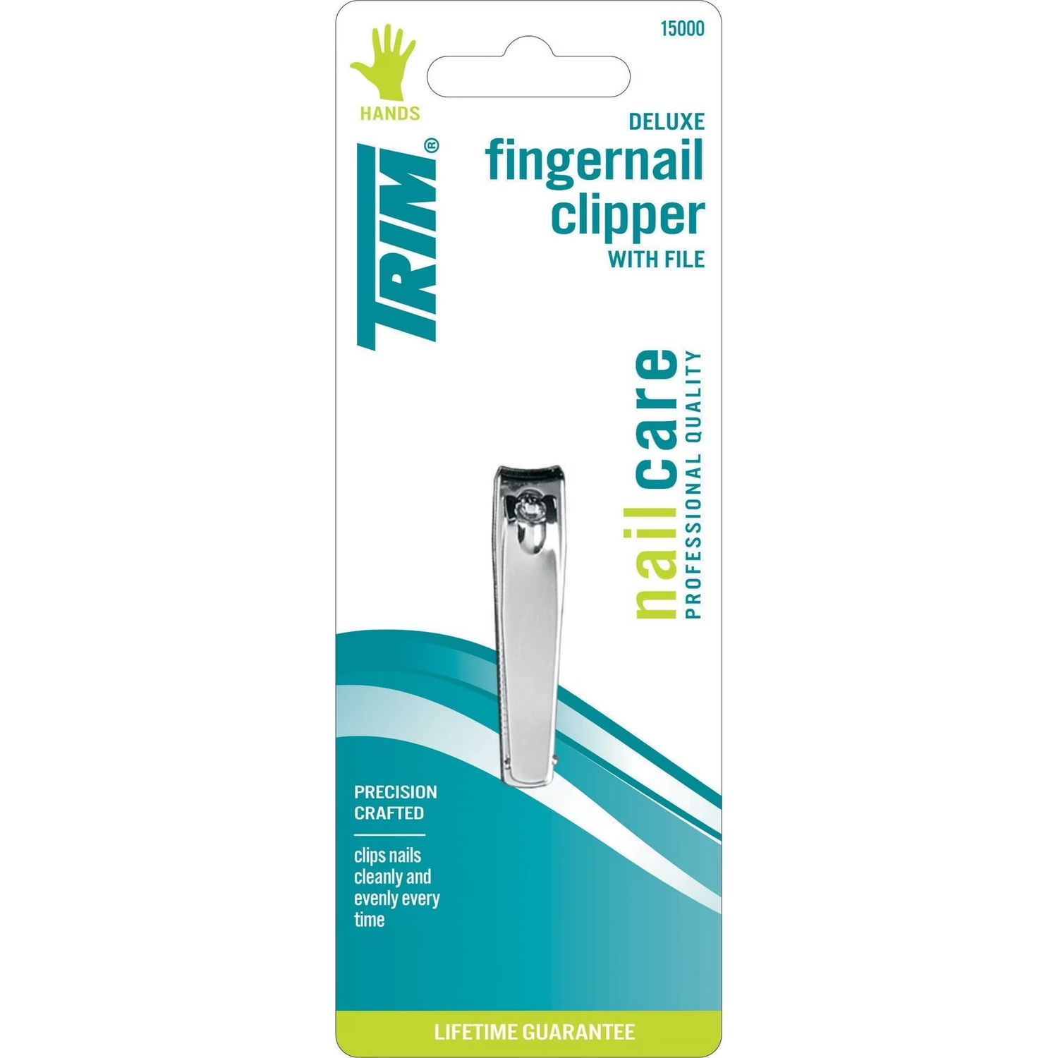 TRIM DELUXE CLIPPER FINGERNAIL CLIPPER + FILE