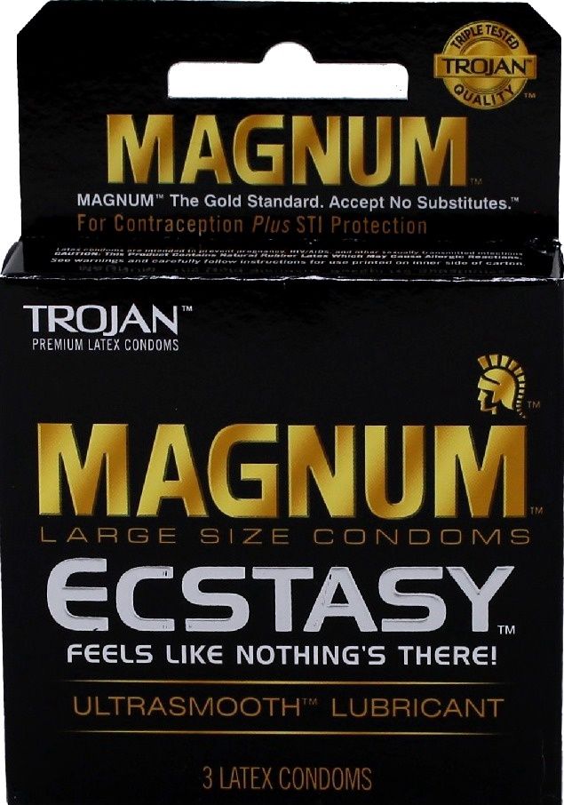TROJAN MAGNUM ECSTASY ULTRA SMOOTH (3PACK)