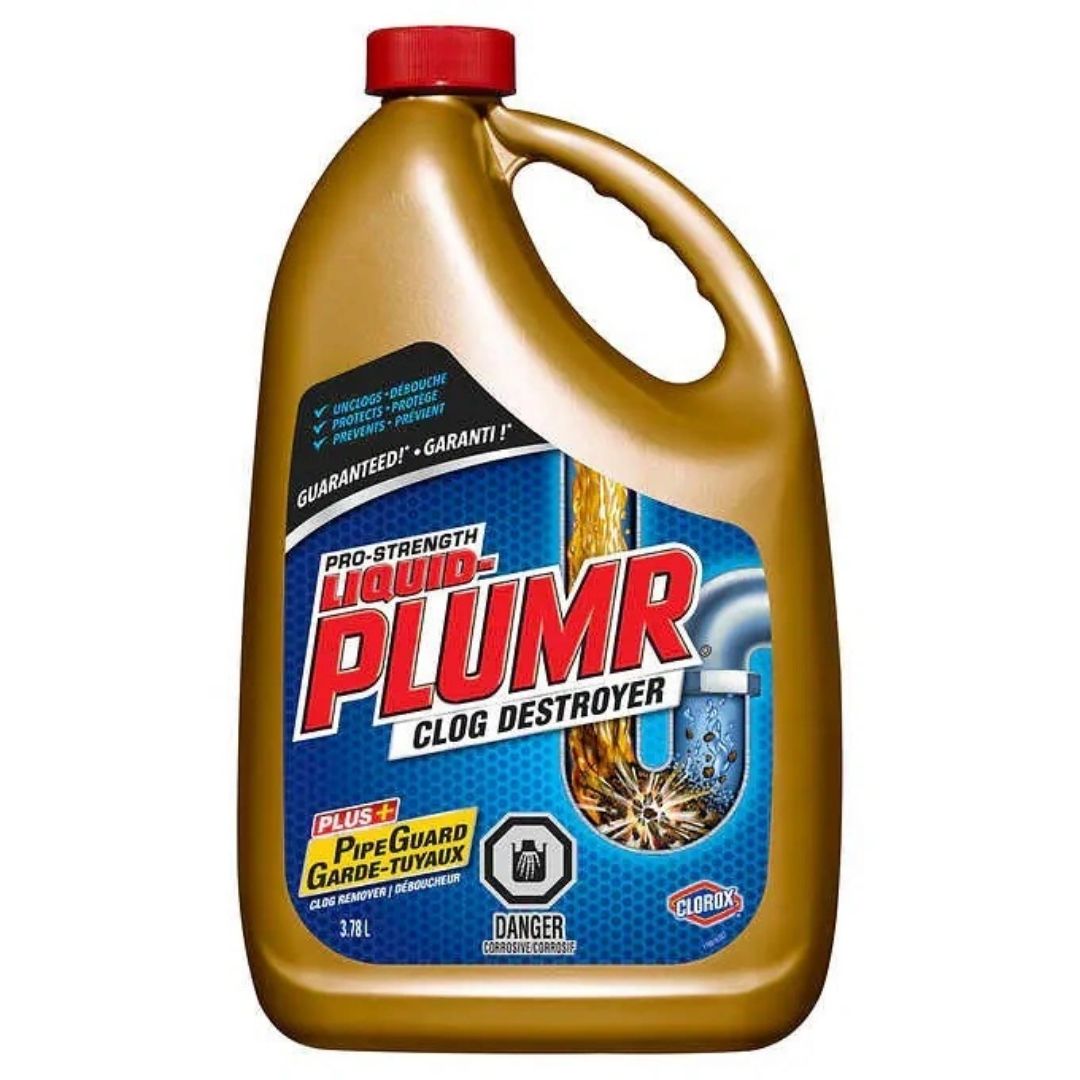 LIQUID-PLUMR CLOG REMOVER 3.78L