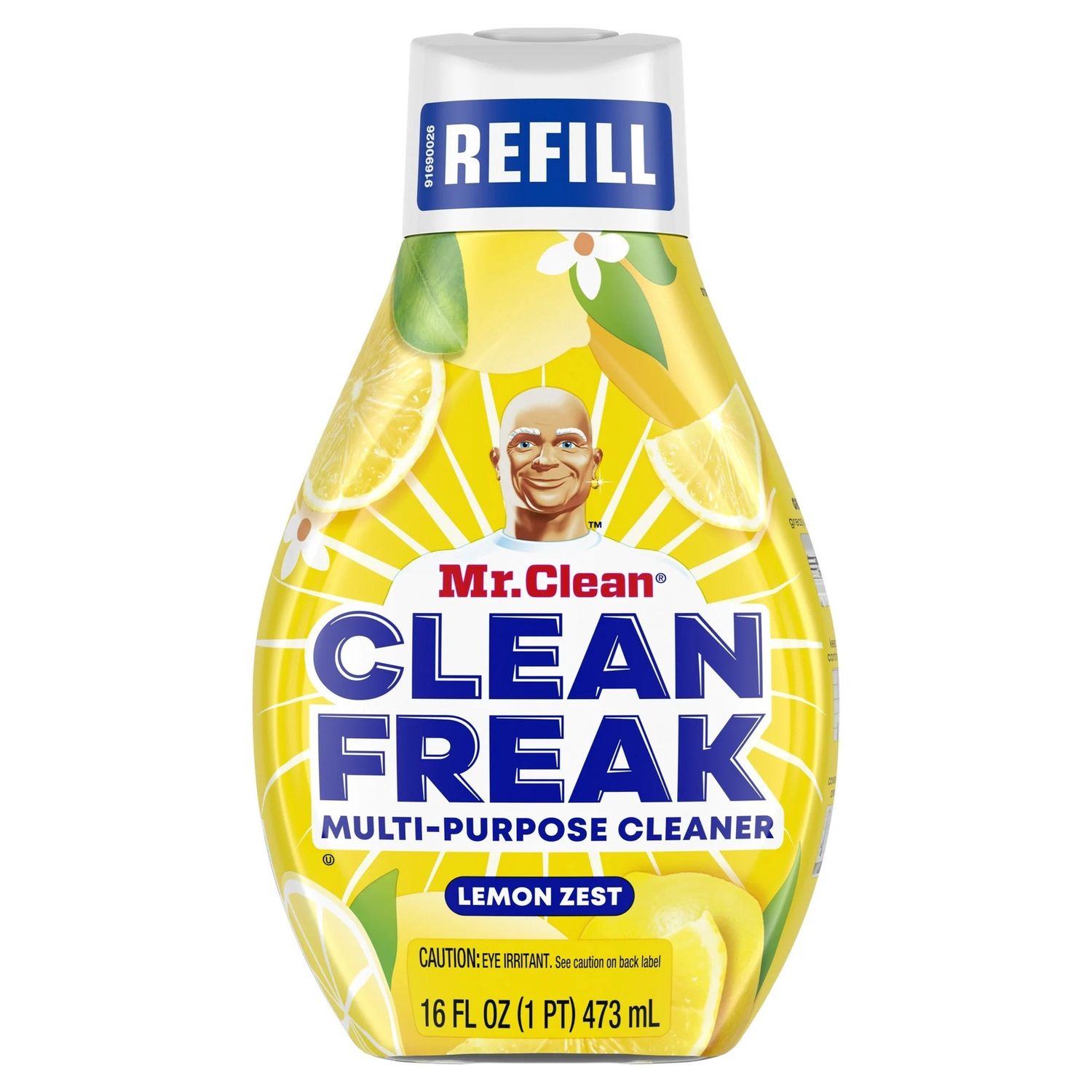 MR. CLEAN FREAK 473ML LEMON ZEST (REFILL)