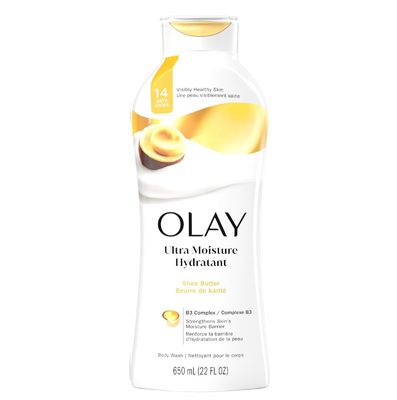 OLAY ULTRA RICH MOISTURE 650ML SHEA BUTTER B3 COMPLEX