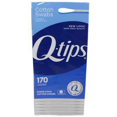 Q-TIPS COTTON SWABS 170'S