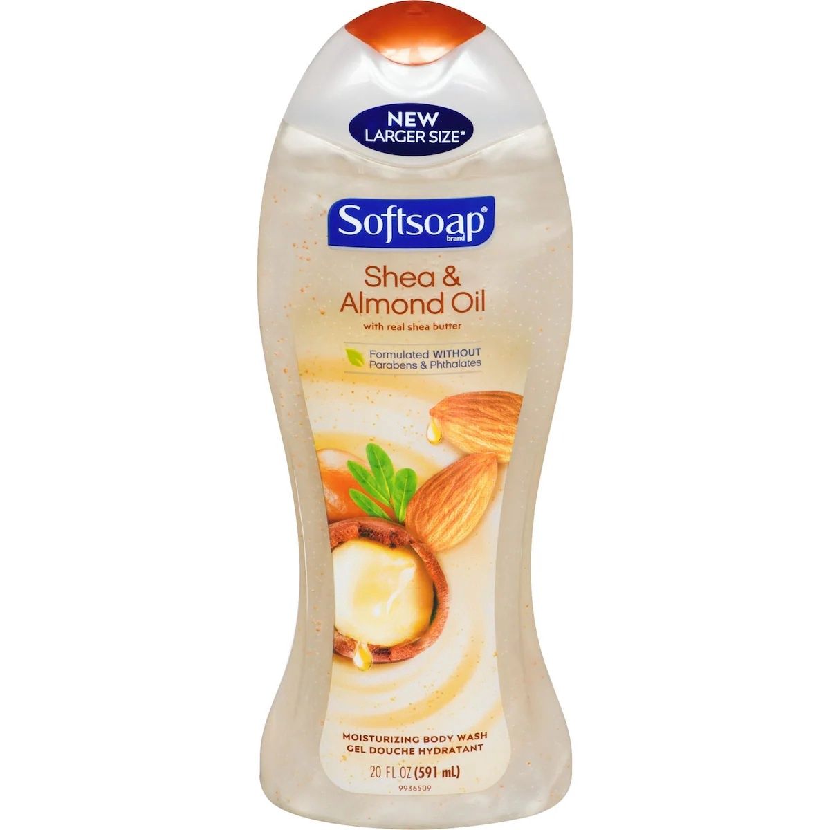 SOFTSOAP BODY WASH 591ML BUTTERY SHEA &amp; ALMOND OIL