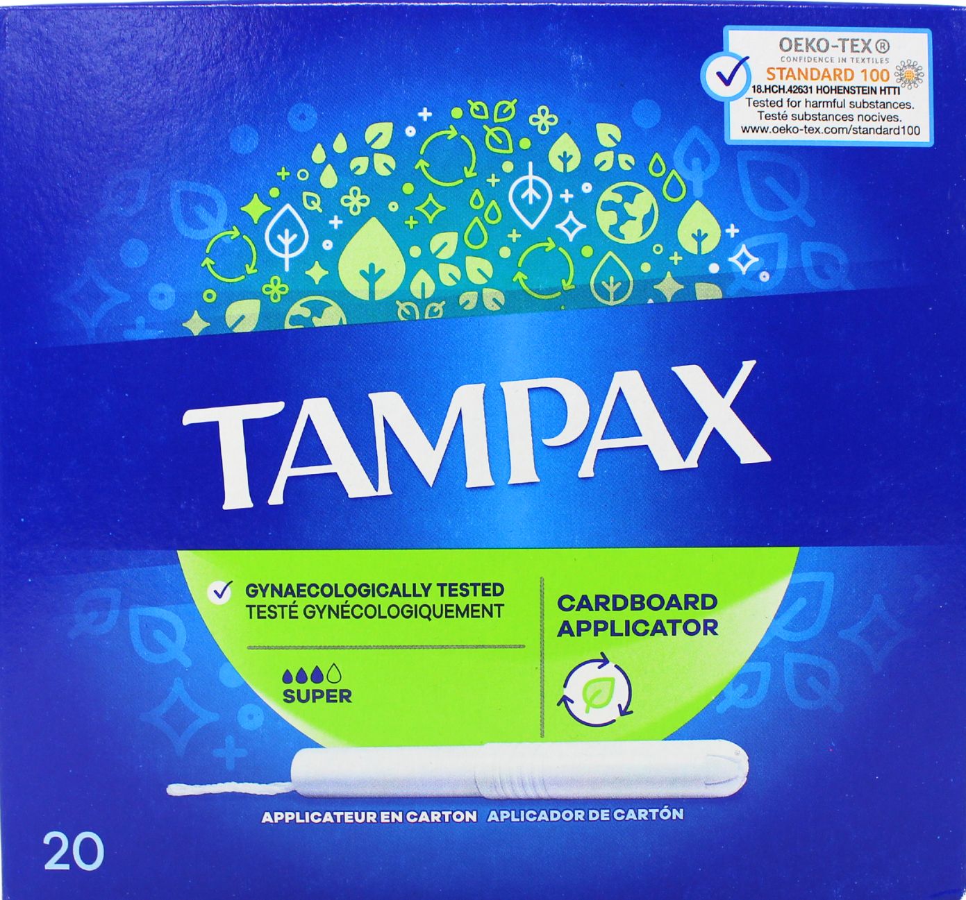 TAMPAX SUPER 20'S