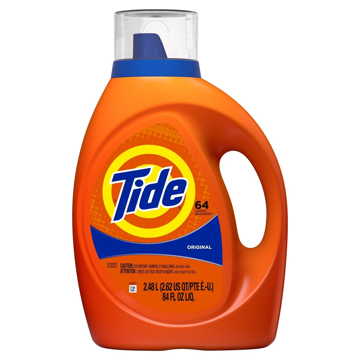 TIDE LAUNDRY DETERGENT 2.48L ORIGINAL 64LOADS.