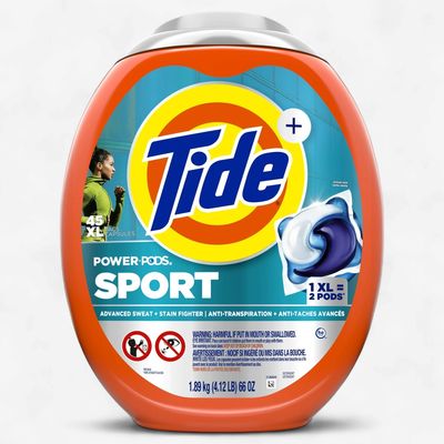 TIDE POWER PODS FEBREZE SPORT XL 45PACS (TUB)