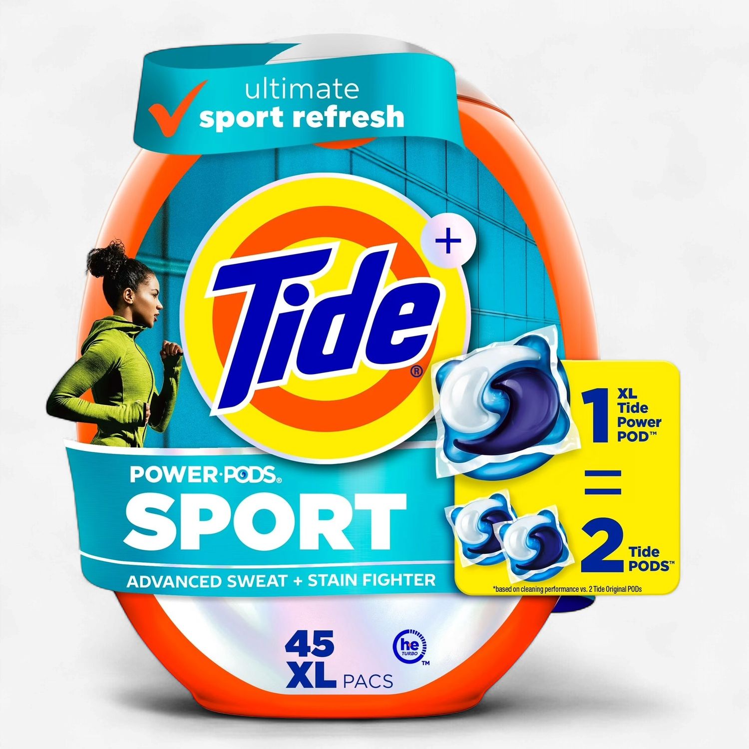 TIDE POWER PODS 1.89KG FEBREZE SPORT XL 45'S