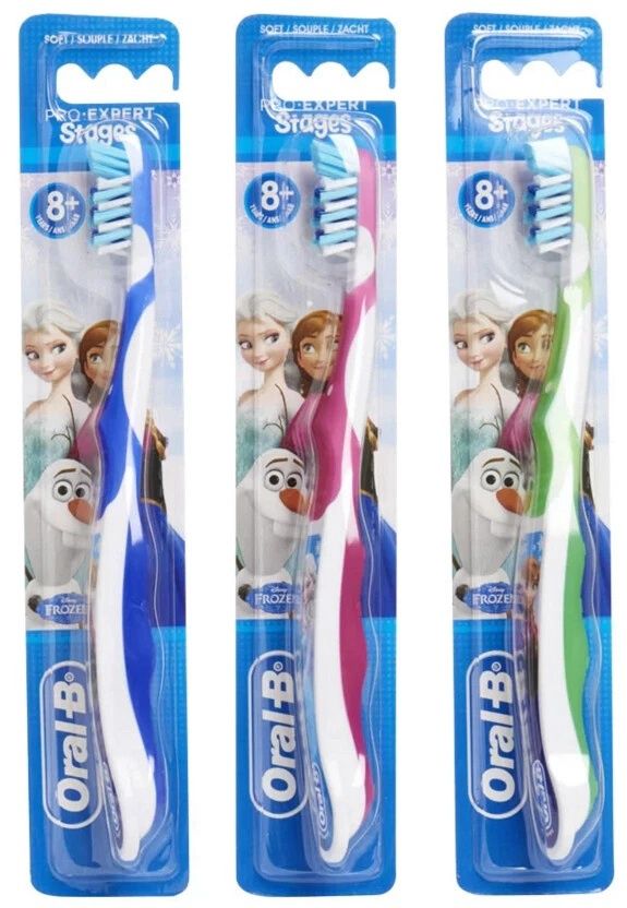ORAL-B PRO-HEALTH CROSSACTION TOOTHBRUSH DISNEY FROZEN (SOFT)