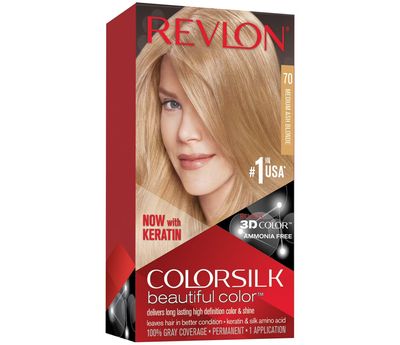 REVLON COLORSILK #70 MEDIUM ASH BLONDE